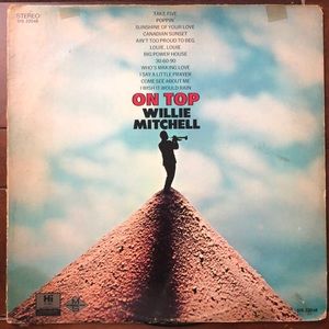 Willie Mitchell On Top Vinyl Lp '72